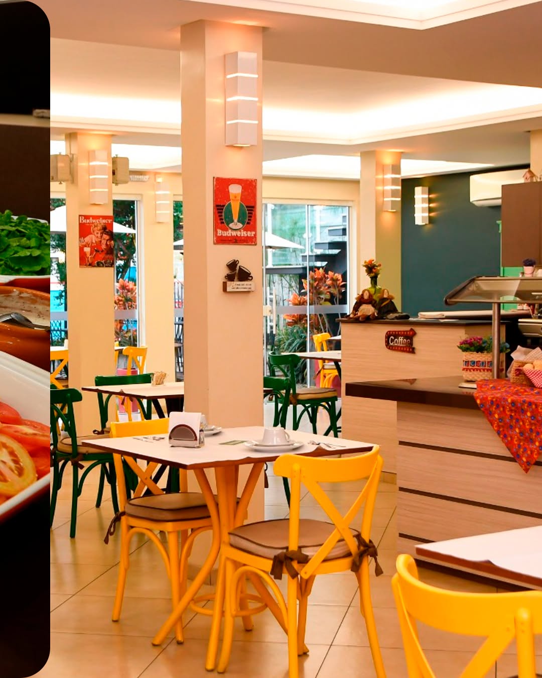 Restaurante e cafeteria